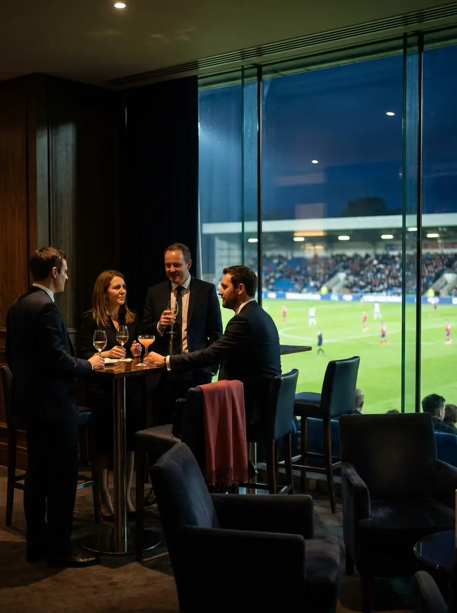 Club House: sponsor e ospiti durante una partita